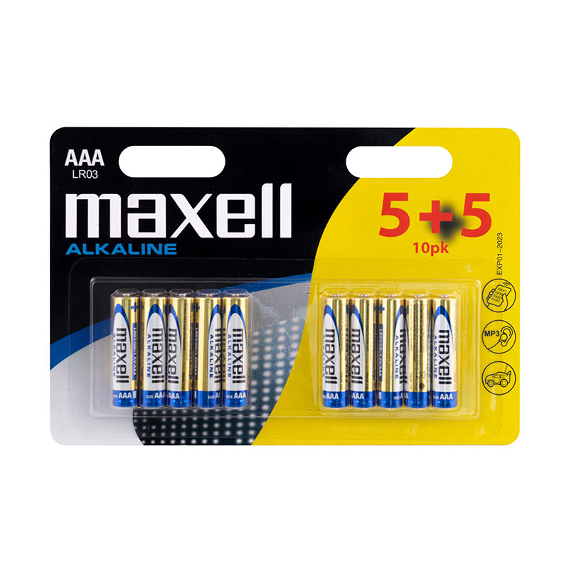 Pack de 10 piles Vinnic pour MAXELL LR192
