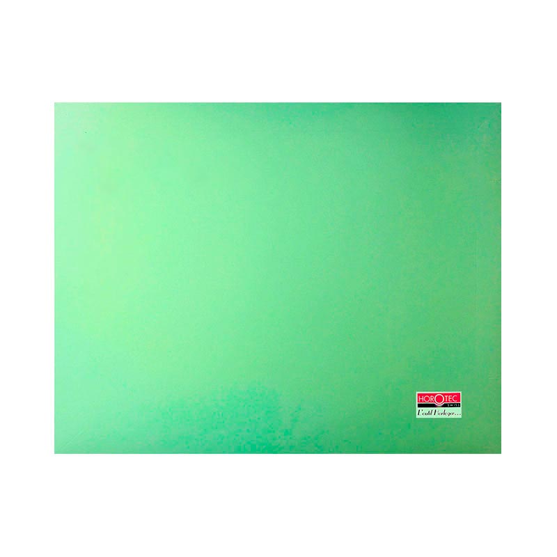 Sous-mains verts adhérents et repositionnables Horotec - Épaisseur 0,5 mm