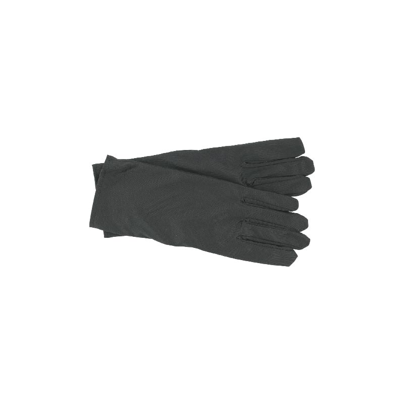 Paire de gants antistatiques en microfibre noir 100% Nylon ® taille M